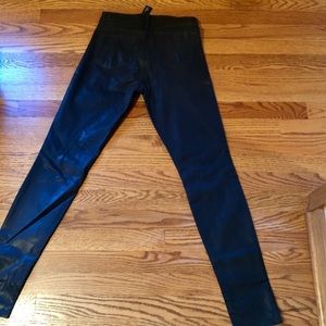 🆕 J BRAND Leather-look Jeans